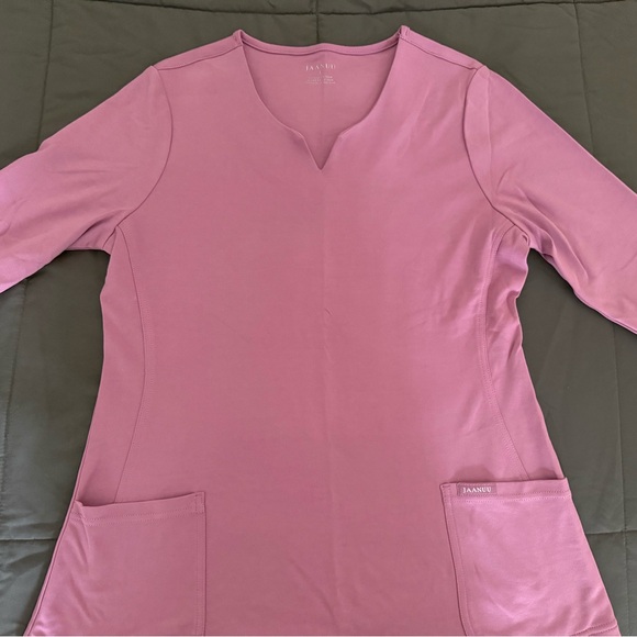 Jaanuu Scrub Set Pink Women’s size L - Picture 2 of 7